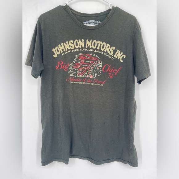 johnson motors Shirts Johnson Motors Medium Big Chief Master Of The
